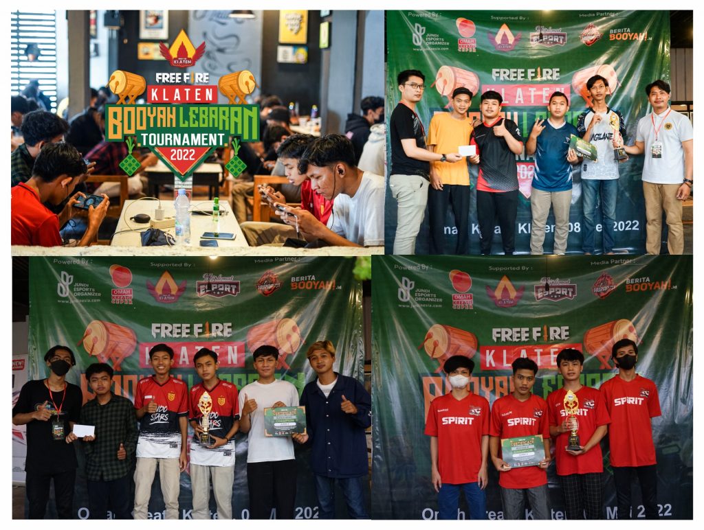 Top 3 juara Booyah Lebaran 2022